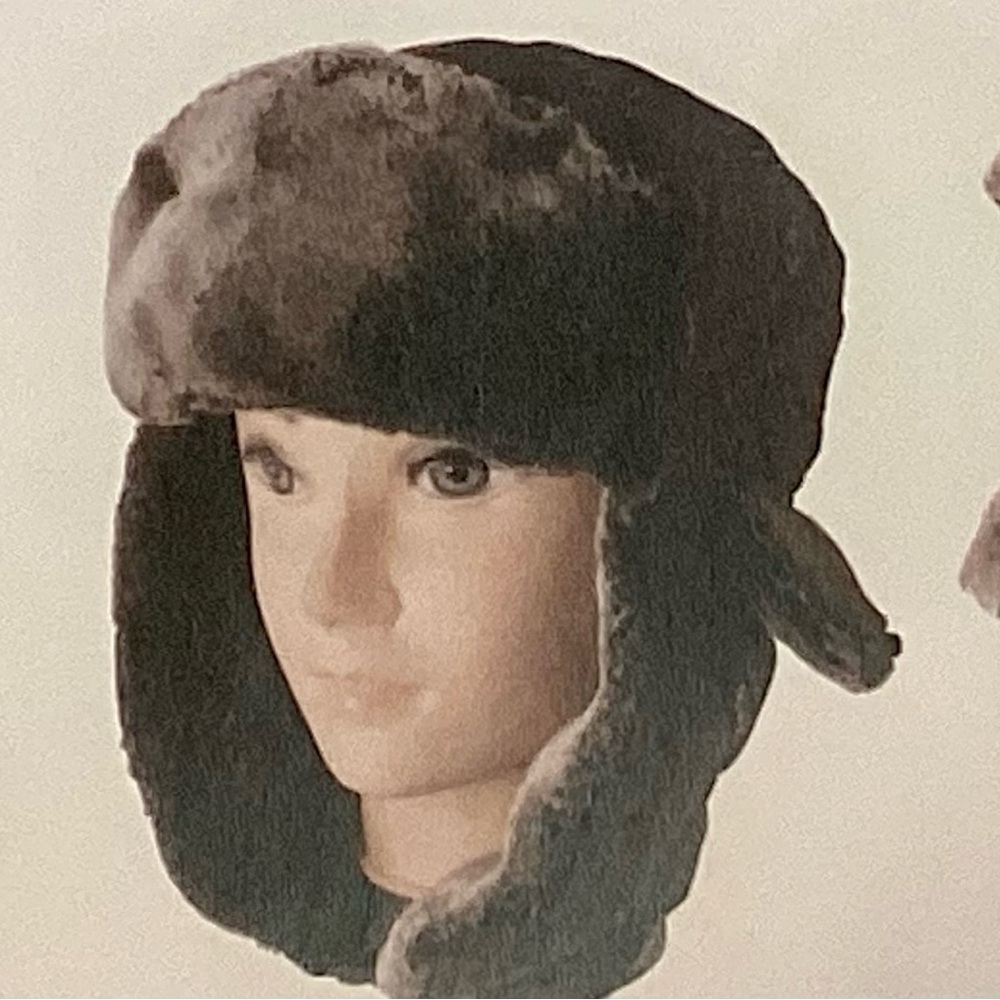 Adult Trapper Hat Water Repellent Faux Fur - Picture 7 of 11